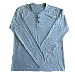 lululemon athletica Light Blue Long Sleeve Shirt